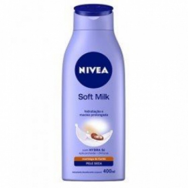 Hidratante Nivea Body Soft Milk Para Pele Seca 400ML