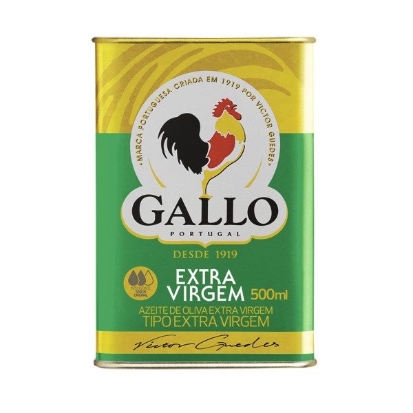 Azeite Extra Virgem GALLO Lata 500ml