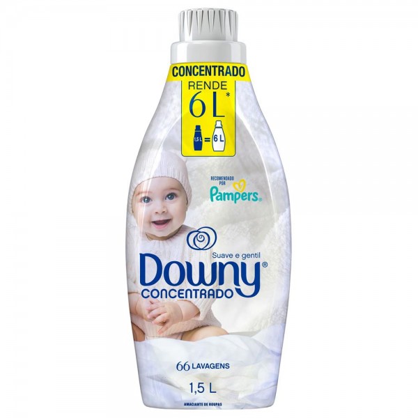 Amaciante Concentrado Downy Suave e Gentil 1,5L