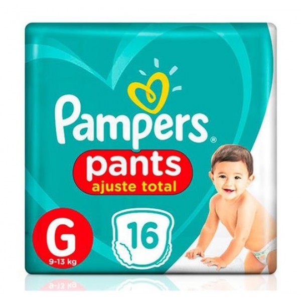 Fralda Pampers Confort Sec Pants G 16 Unidades