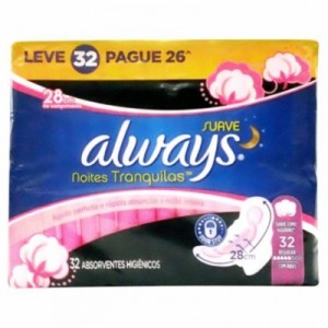 Absorvente Alwys Noi...