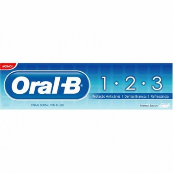 Creme Dental Oral-B Anti Cáries 70g