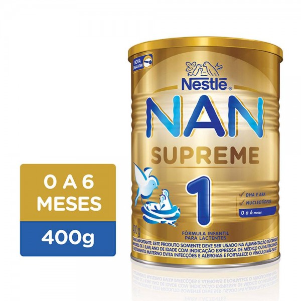 Fórmula Infantil Nan 1 Supreme Nestlé 400g