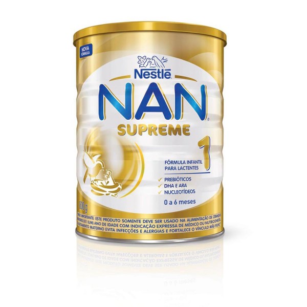 Fórmula Infantil Nan 1 Supreme Nestlé 800g