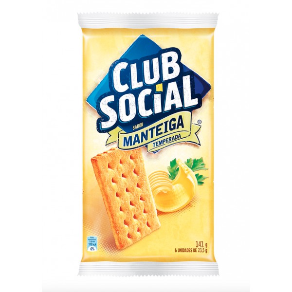 Biscoito Club Social Manteiga 141G