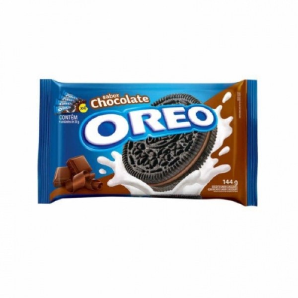 Biscoito Recheado Oreo Chocolate 144g