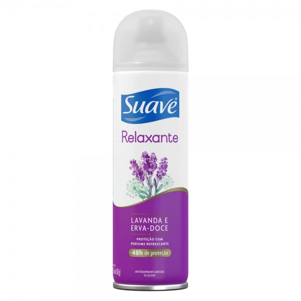 Desodorante Suave Aerosol Lavanda E Erva Doce 150ML