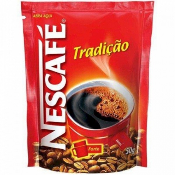 Café Nescafé Solúvel Tradição 50G 