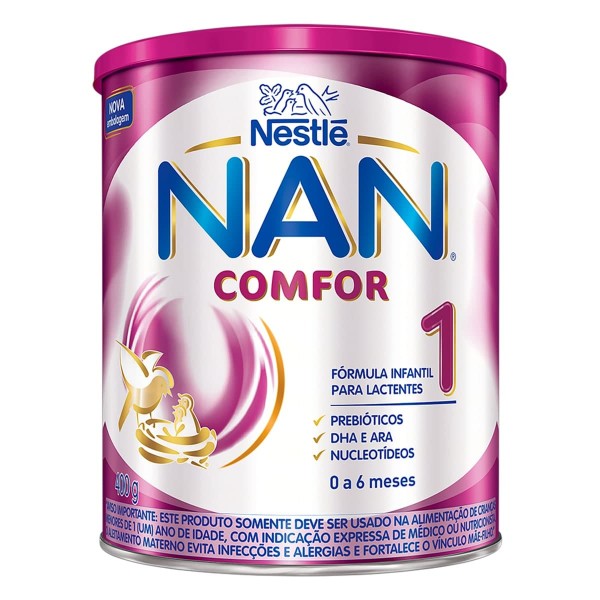 Fórmula Infantil Nan 1 Confort Nestlé 400g