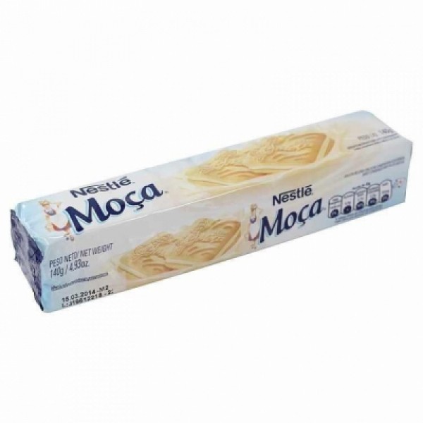 Biscoito Nestlé Moça Recheado 140g