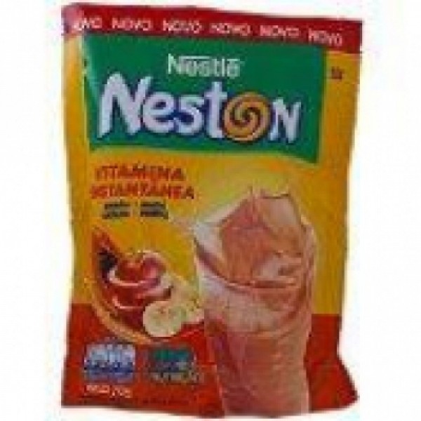 Neston Nestlé Vitamina Maçã Banana e Mmão 210G