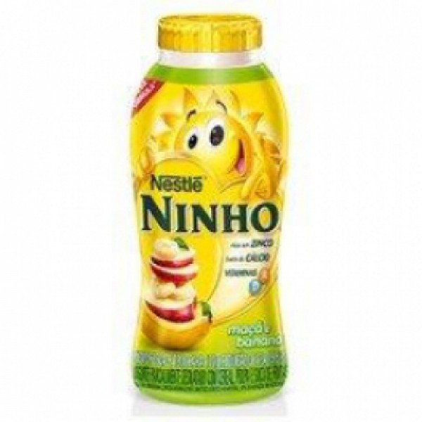 Iogurte Parcialmente Desnatado Nestle Ninho de Maça e Banana 17