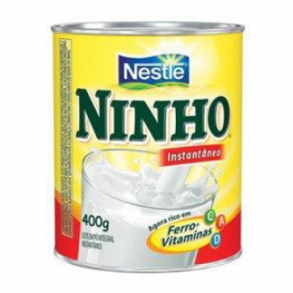 Leite em Pó Instantâneo Ninho Nestlé 400g