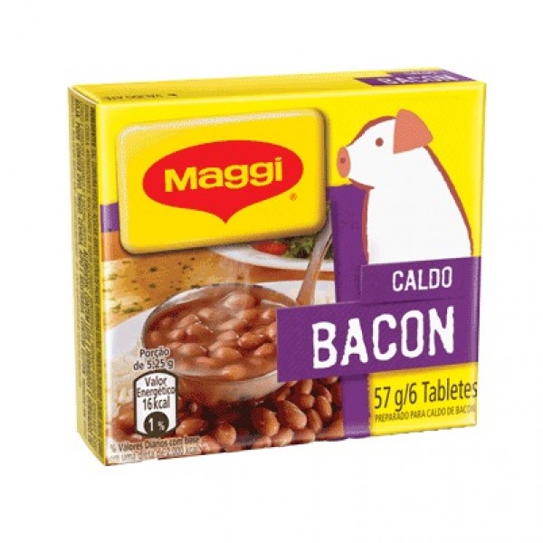 Caldo Maggi Bacon 57g