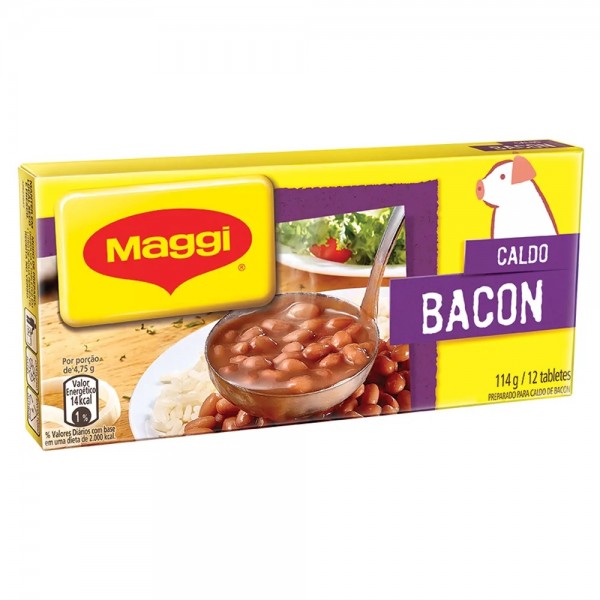 Caldo Maggi Bacon 114g