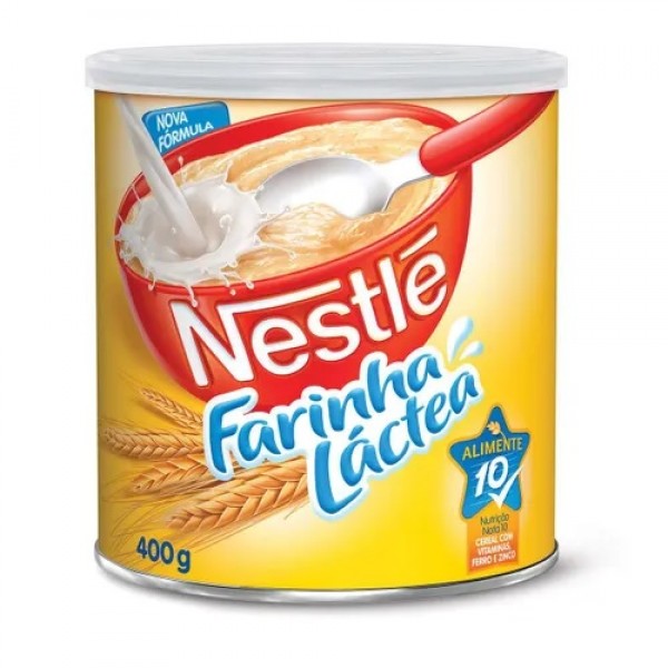 Farinha Láctea Tradicional Nestlé Lata 400g