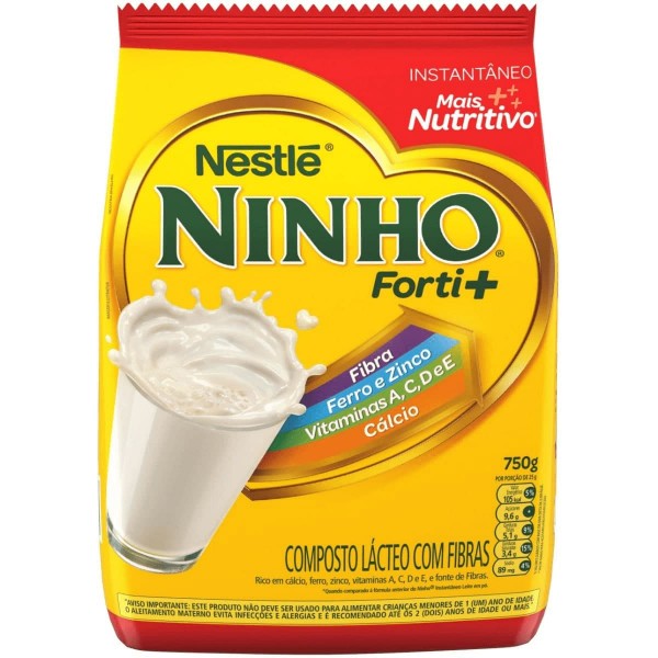 Composto Lacteo Ninho Forti Instantâneo 750G