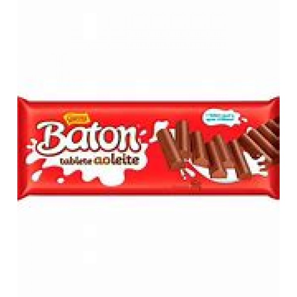Chocolate Baton ao Leite Garoto Tablete 96G