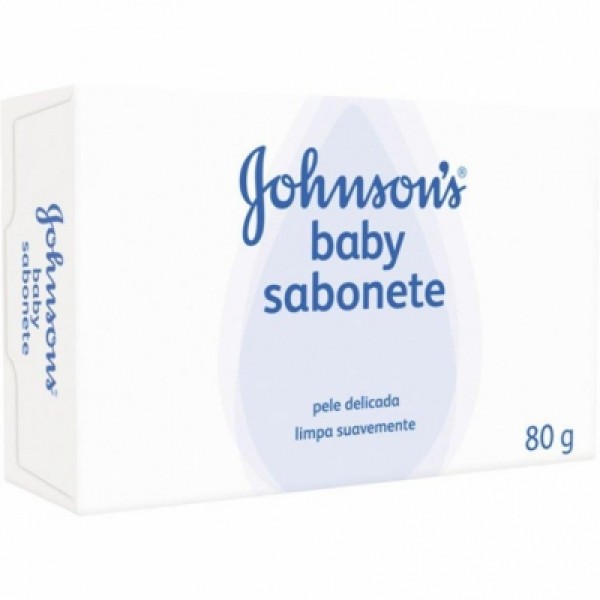 Sabonete Johnsons Baby Pele Delicada 80G