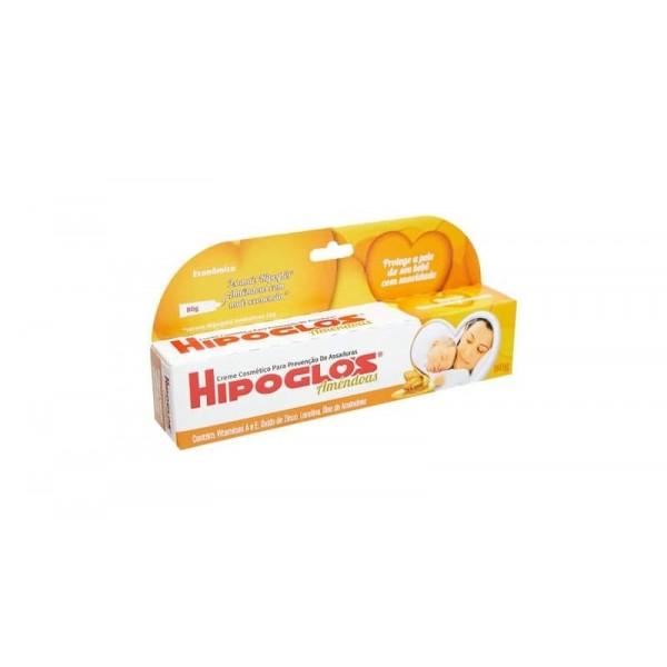 Creme Preventivo de Assaduras Hipoglos Amêndoas 40G