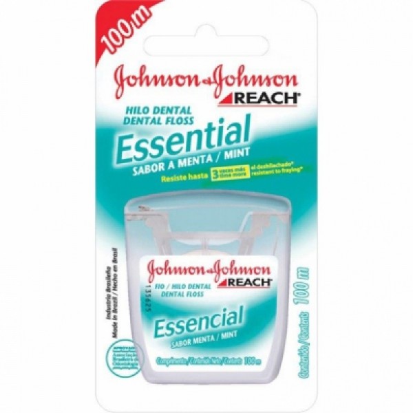 Fio Dental Johnsons Essencial Menta Mint 100M