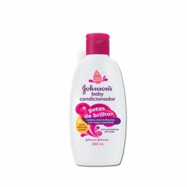 Condicionador Johnsons Baby Gotas de Brilho 200ml