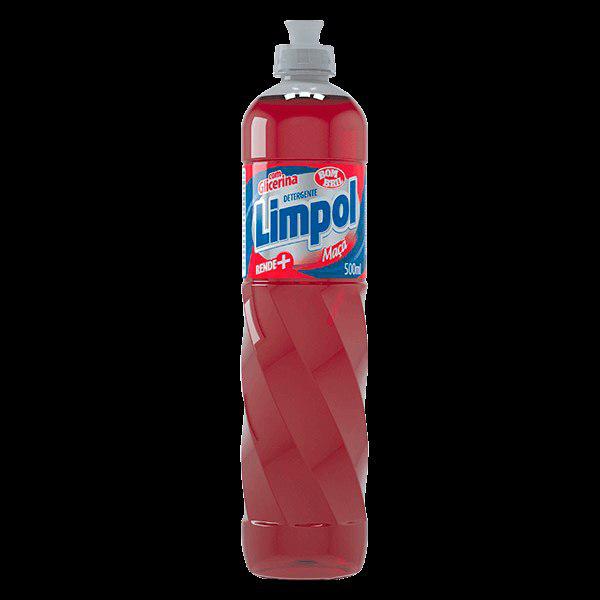 Detergente Limpol Maçã 500ml