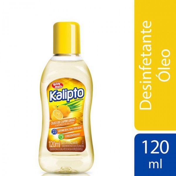 Desodorizante Óleo De Capim Limão Kalipto 120ml