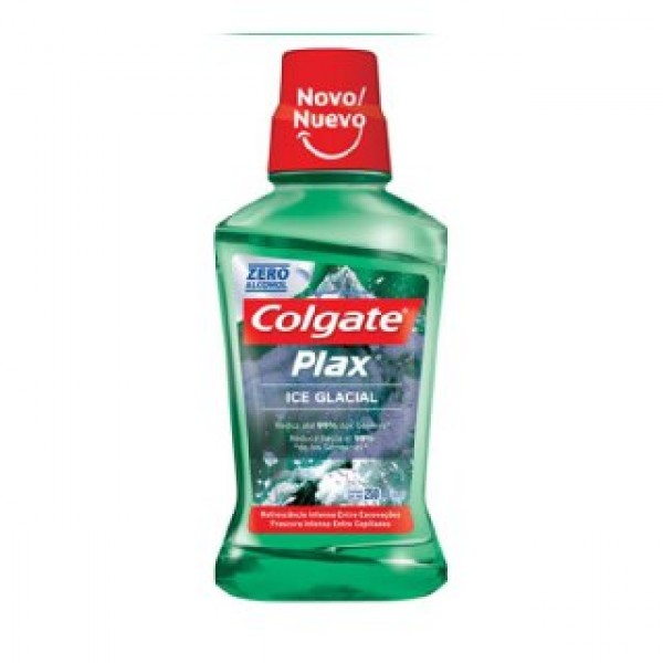 Enxaguante Bucal Colgate Plax Ice Glacial 250ML