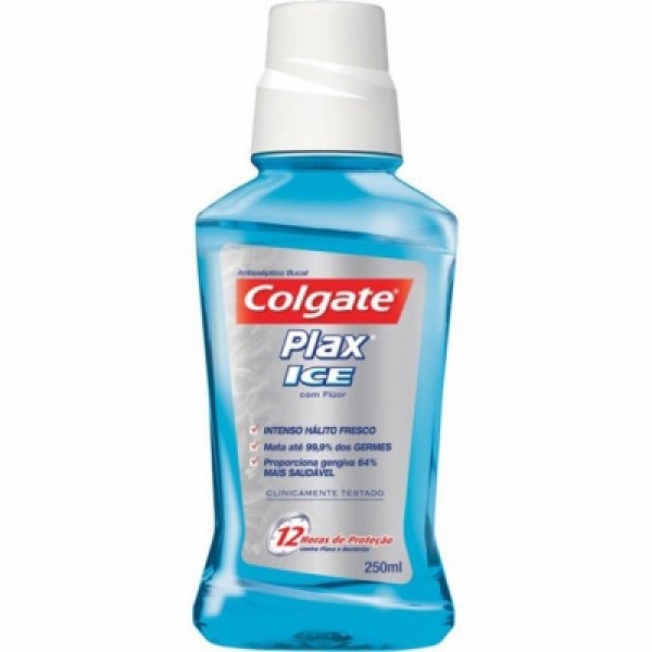 Enxaguante Bucal Colgate Plax Ice 250ML