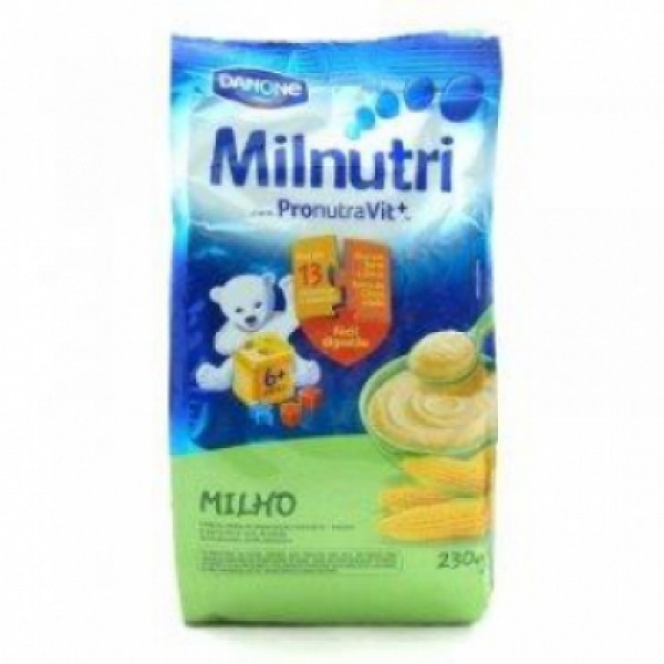 Cereal Infantil de Milho Milnutri 230g