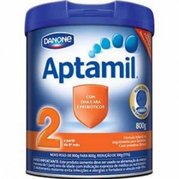 Fórmula Infantil Aptamil 2 800g Danone