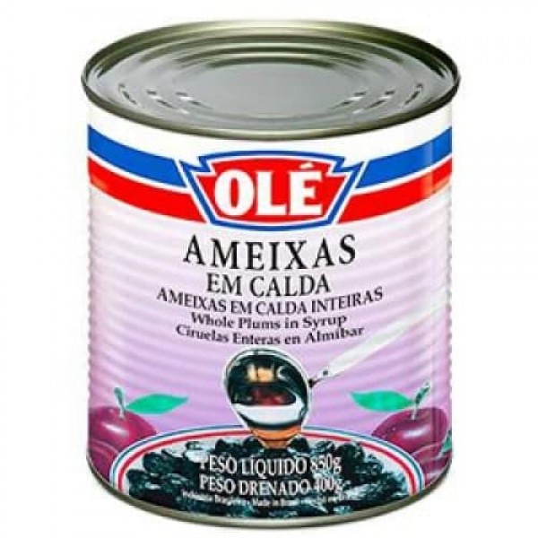 Ameixa em Calda Olé Lata 400G