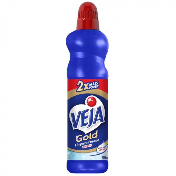 Limpador para Casa Veja Gold Limpeza Pesada Original 500ml