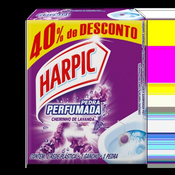 Desodorizador de Sanitário Harpic Plus Cheirinho de Lavanda