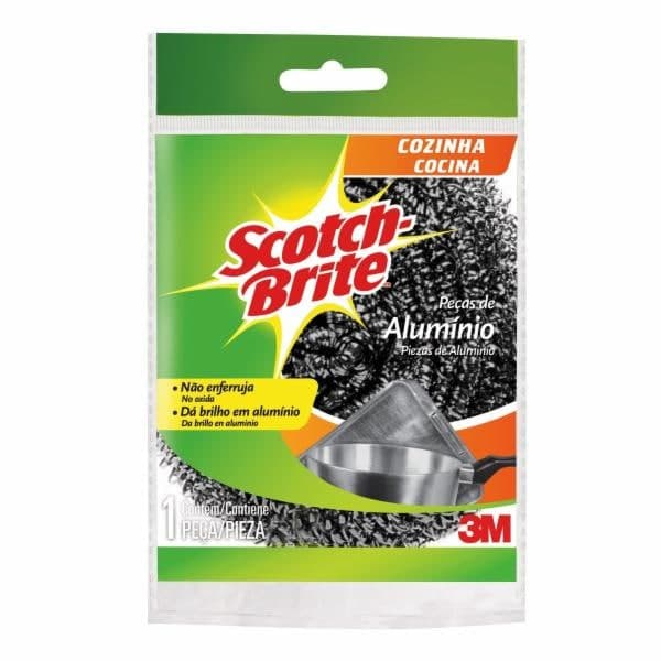 Esponja Scotch Brite Cozinha Alumínio 1 Unidade