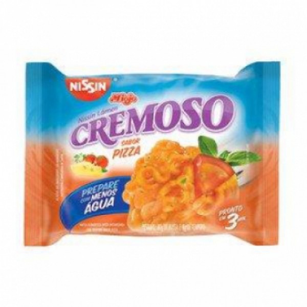 Macarrão Instantâneo Nissin Cremoso Pizza 88g