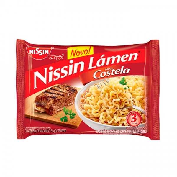 Macarrão Instantâneo Nissin Lámen Costela 85g