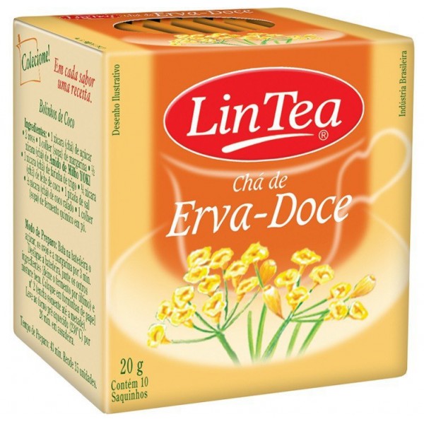 Chá de Erva Doce Lin Tea C/ 10