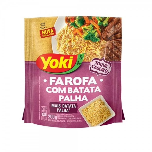 Farofa Prota Com Patata Palha Yoki 200G