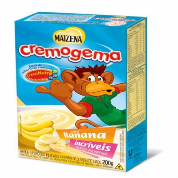 Cremogema Maizena Banana 200g