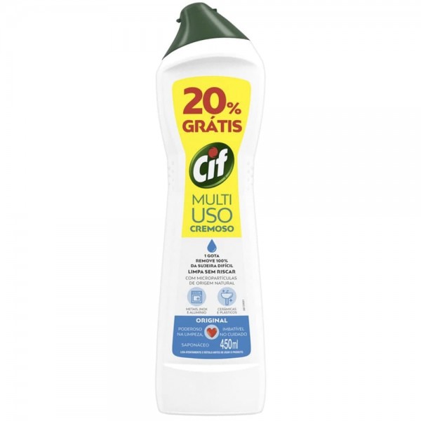 Limpador Cif Limpeza Profunda Original 450ML