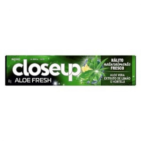 Creme Dental Closeup Triple Aloe Fresh 90G