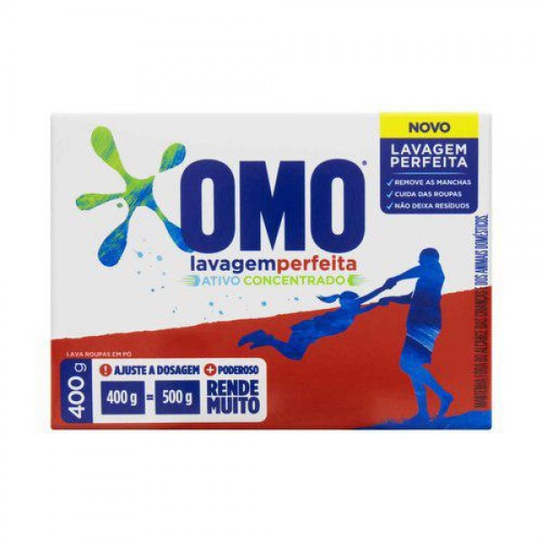 Sabão Em Po Omo Lavagem Perfeita 400g