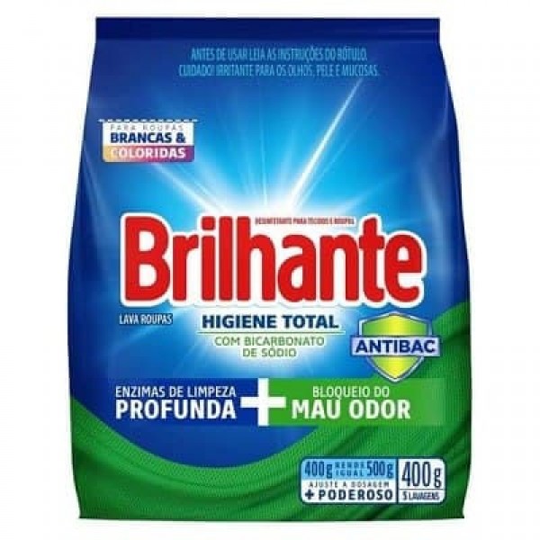 Sabão em Pó Brilhante Antiba 400G