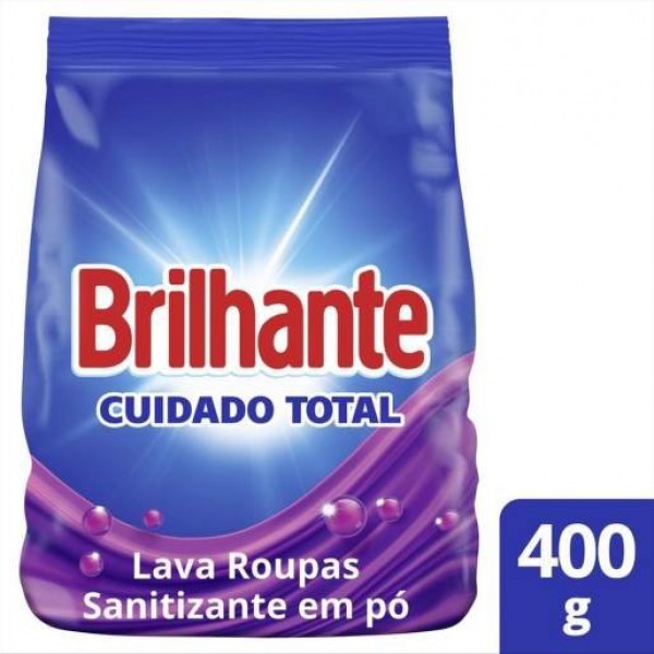 Sabão em Pó Brilhante Cuidado Total 400G