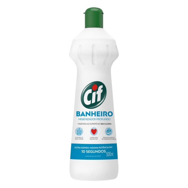 Limpador Cif Limpa Profundo Banheiro 500ML