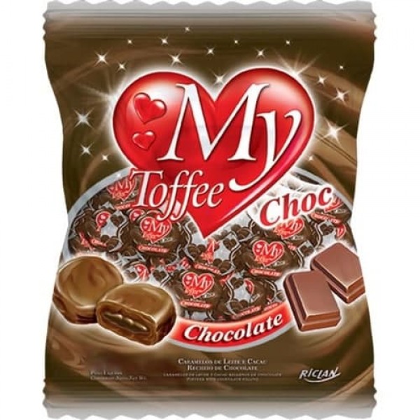 Bala Riclan Toffee Chocolate 500G