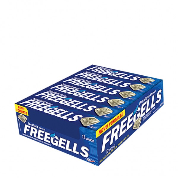 Drops Freegells Eucalipto Mentol 27,9g