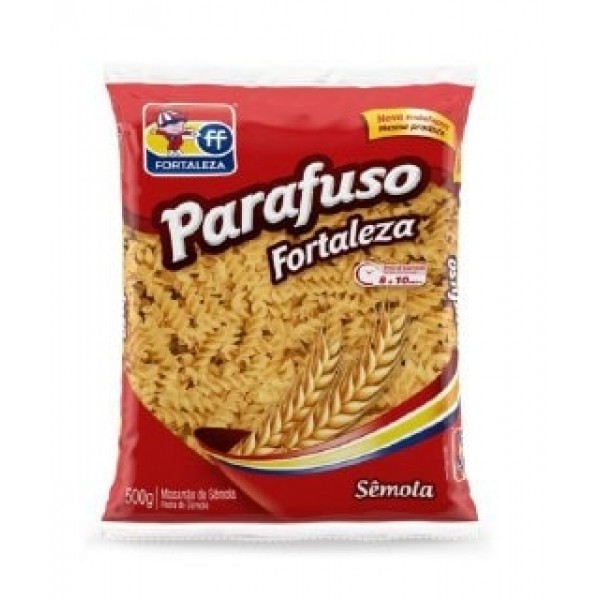 Macarrão Fortaleza Parafuso 500g